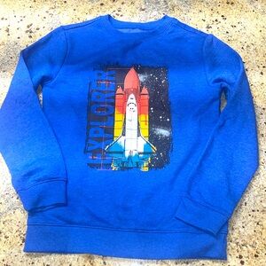 Boys Cat & Jack Crewneck Sweater M(8-10)